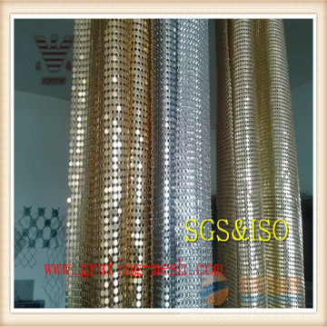 Colorful/ Decorative/ Metal/ Chain Link Curtain Mesh